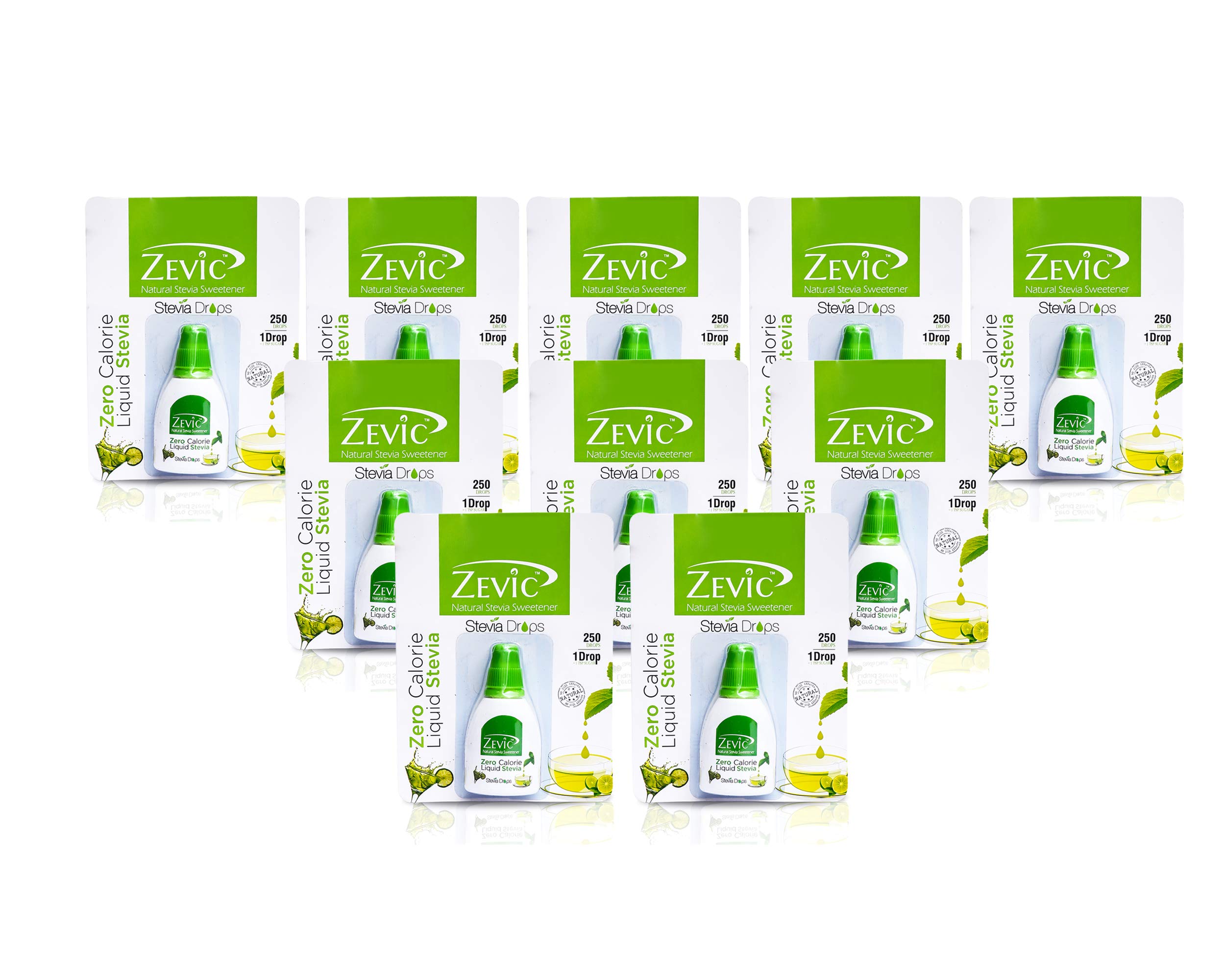 ZEVIC Stevia 100% Natural Liquid Sugar Free - Pack of 10 (2500 Servings) - Super Saver (B08HXW6GC5) Amazon Price History, Amazon Price Tracker