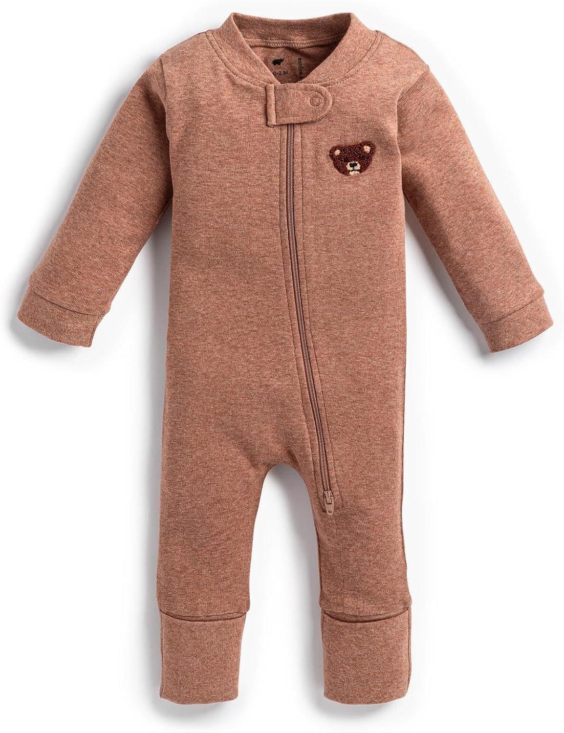 MONICA + ANDY One Piece Baby Pajamas, 100% Organic Baby Clothes for Girls and Boys, Sizes For Newborn and Infant