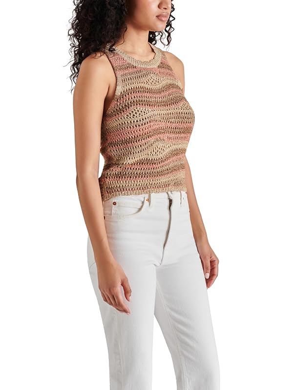 Steve Madden Apparel Hannah Sweater, Misty Rose, X-Large by Steve Madden - Used condition - Image 2