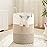 Artfeel Laundry Basket,Woven Cotton Rope Laundry Hamper,60L for Decorative Storage of Dirty Clothes,Toys and Blankets in Bathroom,Bedroom and Living Room