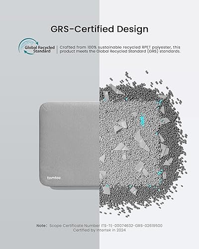 Vista 15 de tomtoc - Funda protectora de 360° para MacBook Air de 15 pulgadas M3/A3114 2024, M2/A2941 2023, laptop Surface de 15 pulgadas 7/6/5/4/3, Dell XPS 15