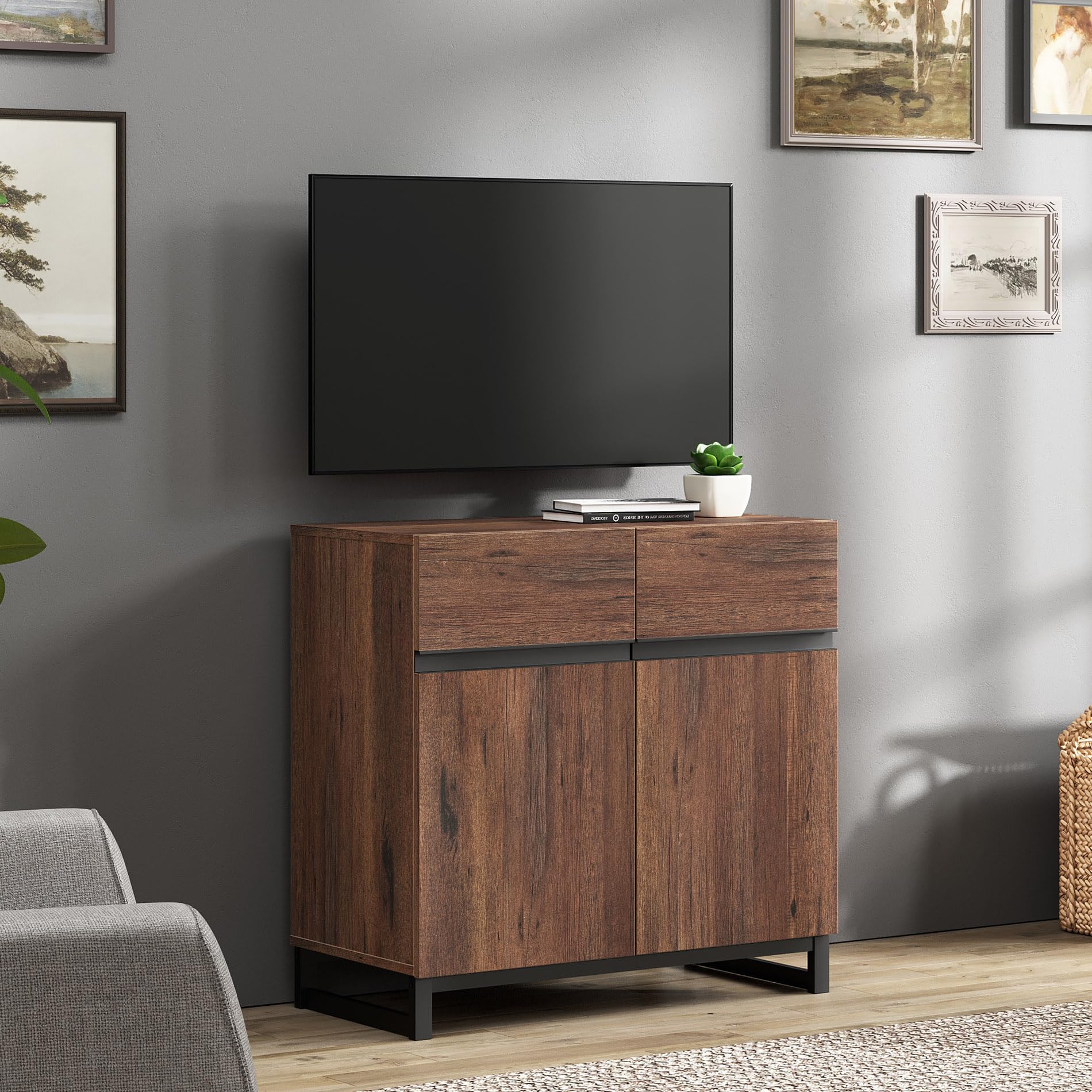 WAMPAT Modern TV Stand