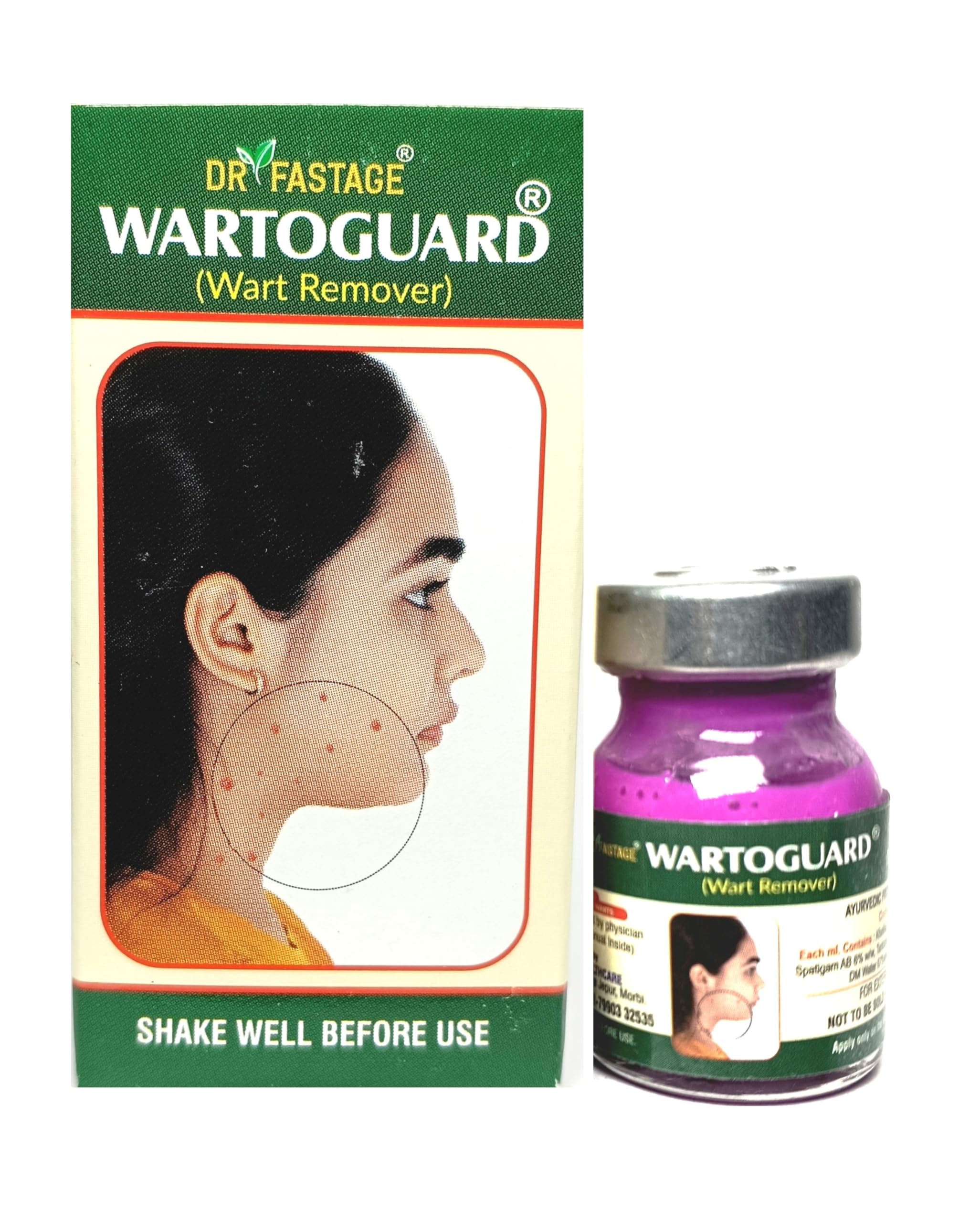 Wart Remover cream 5ml | Massa Remover Cream | Skin Tag Remover Cream | Mole Remover Cream (Pack of -1)