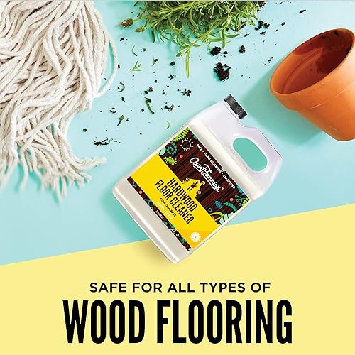 Miniatura 7 de Aunt Fannie's Paquete limpiador de suelos de lavado de vinagre (lavanda) + limpiador de pisos de madera dura (limón)