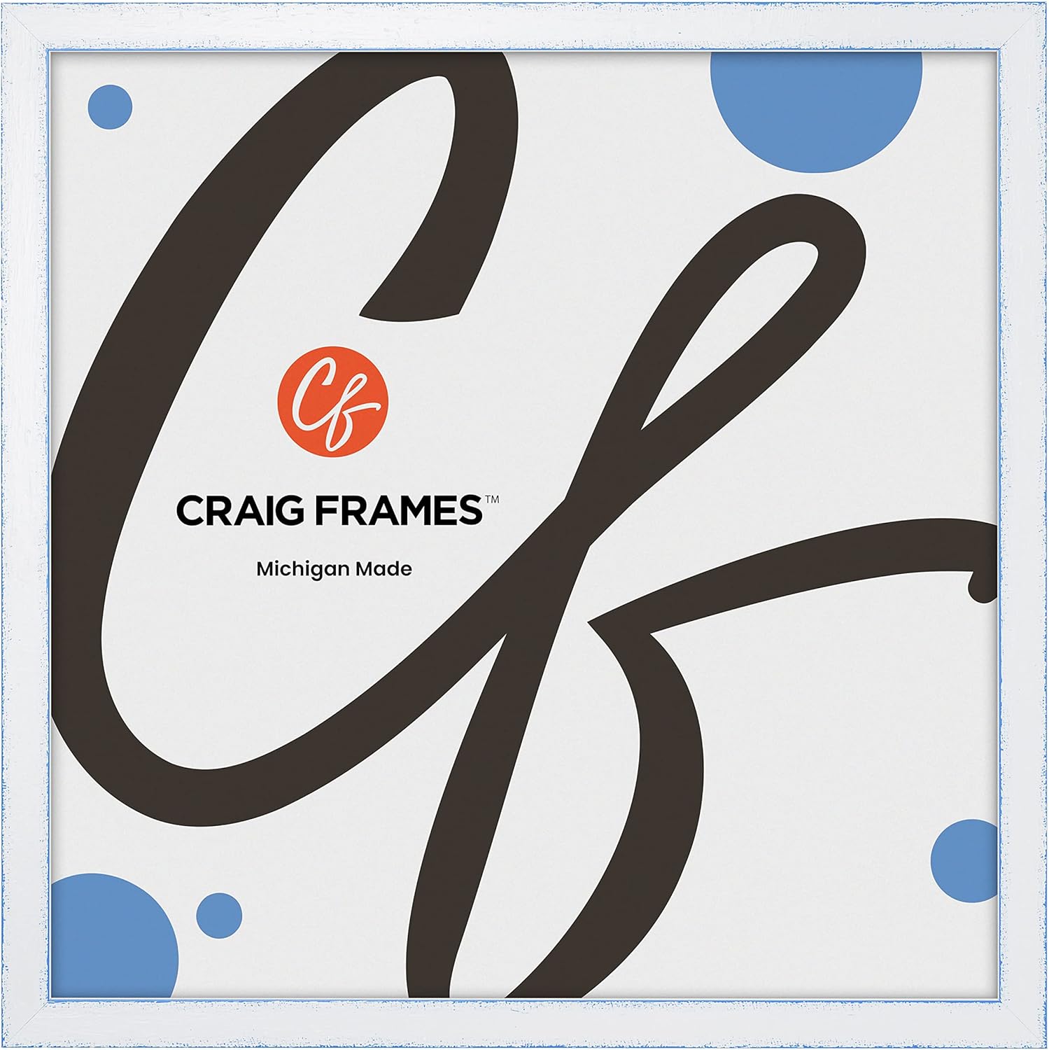 Craig Frames Slushie, 18x24 Picture Frame, Blue Raspberry