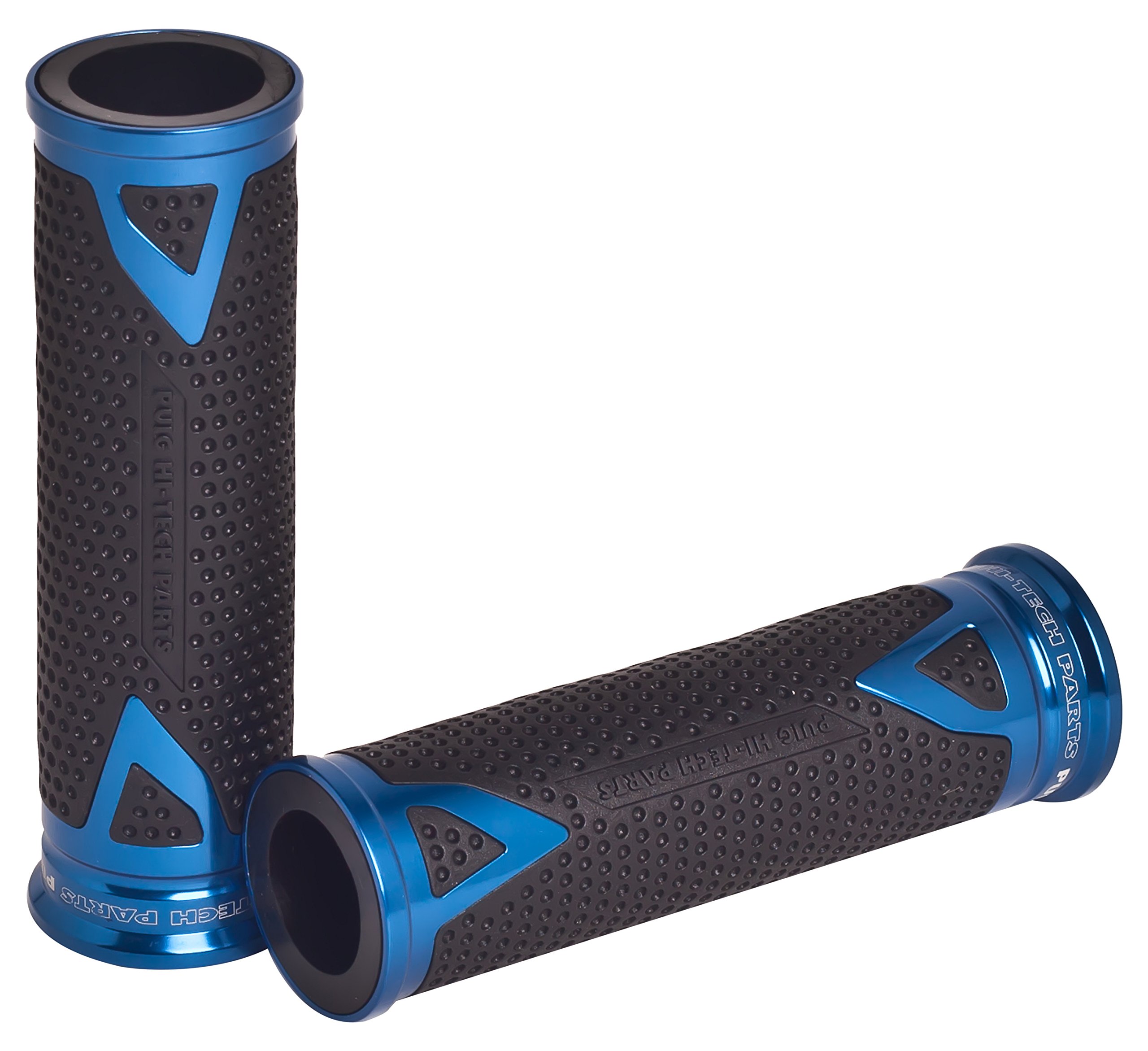Puig Blue Radikal Grips 119mm Length for 22mm Handlebars Universal