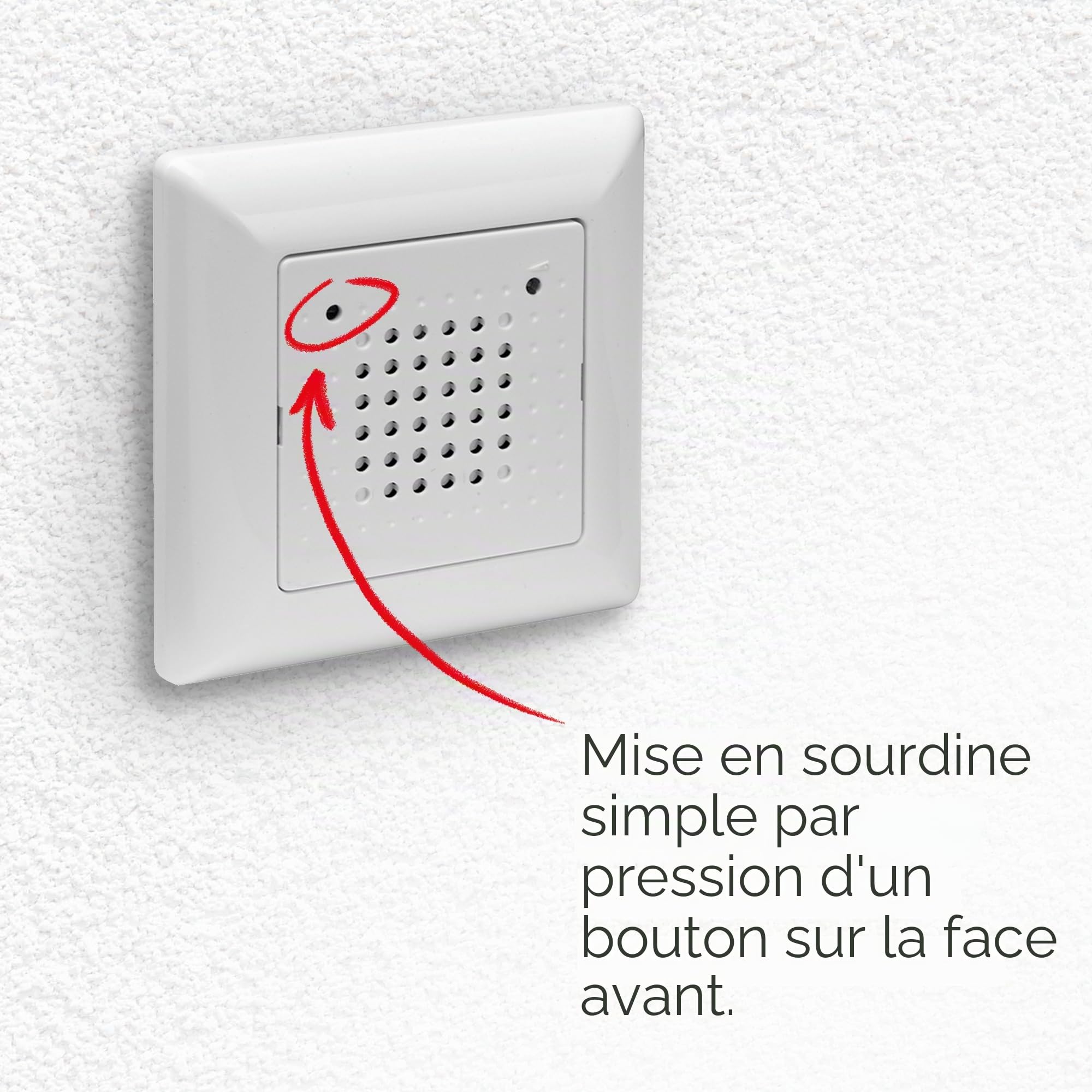 Carillon Grothe 43701 43701 blanc 83 dB (A)