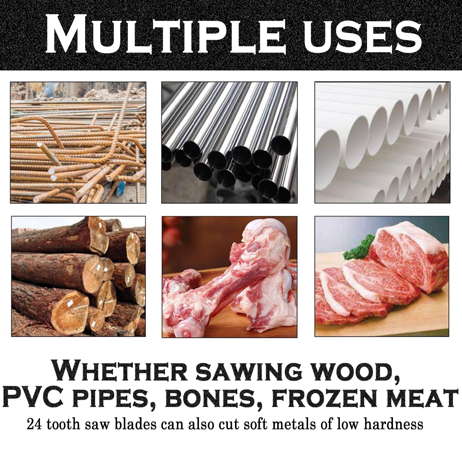 20 Lame Per Sega Da Traforo - 127mm, 10/15/18/24 Denti, Per Legno E Metalli Morbidi - Foto 12