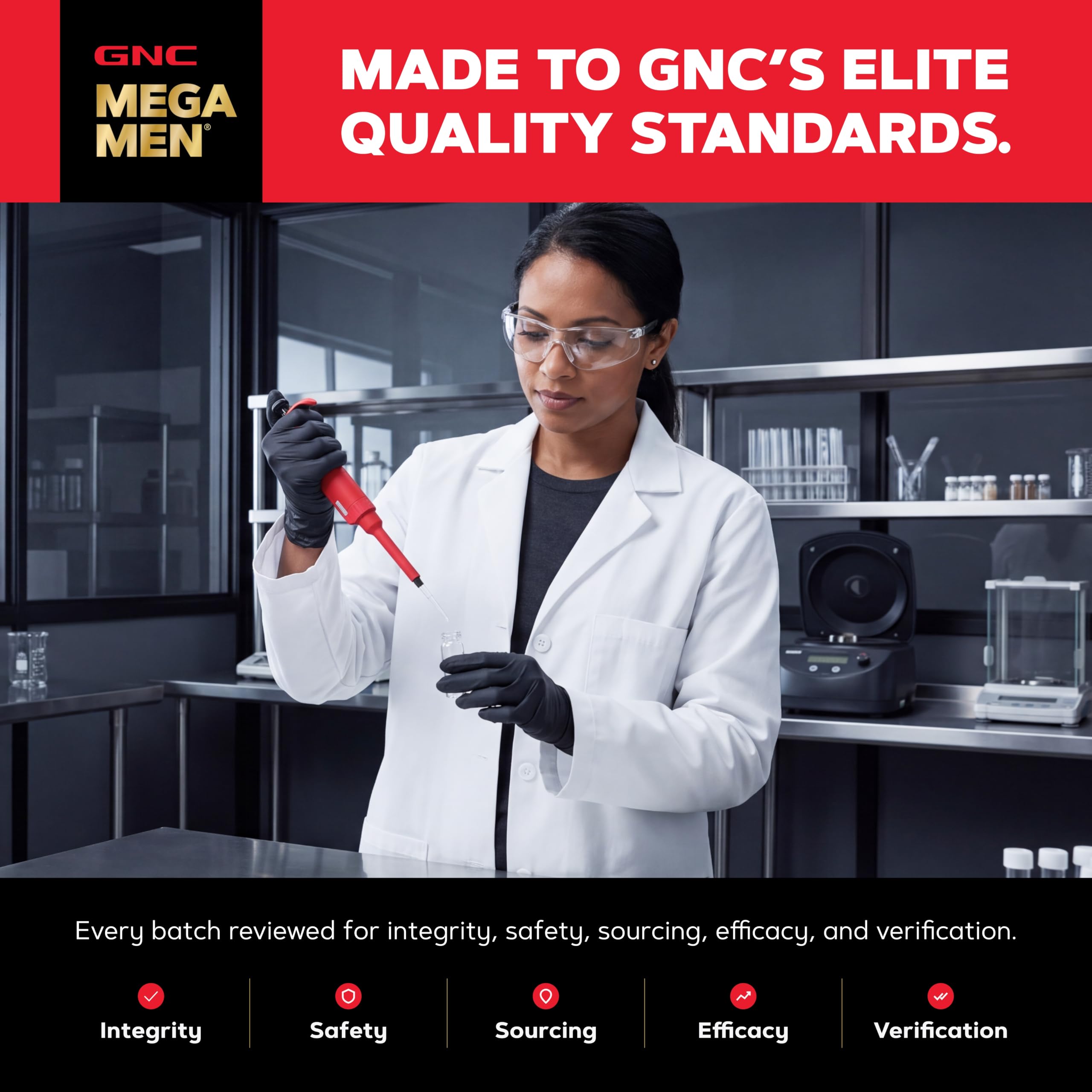 GNC Mega Men Multivitamin Gummy for Men, Mixed Berry, 120 Count — Amazon image 9