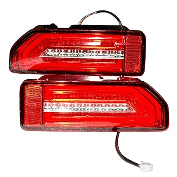 KMH Jimny Car Tail Lights - Upgrade Your Vehicle's Style and Safety (RED)