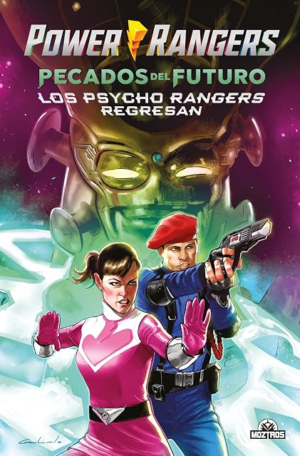 Portada de Power Rangers Pecados del Futuro. Los Psycho Rangers Regresan