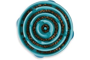 Fun Feeder Dog Maze Bowl: Slow Feeder for Large Dogs.