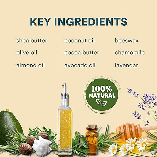 Miniatura 6 de Bálsamo de pata de perro, alivio para nariz seca, patas y piel agrietada, ingredientes 100% naturales, incluyendo cera de abejas, aceite de coco y