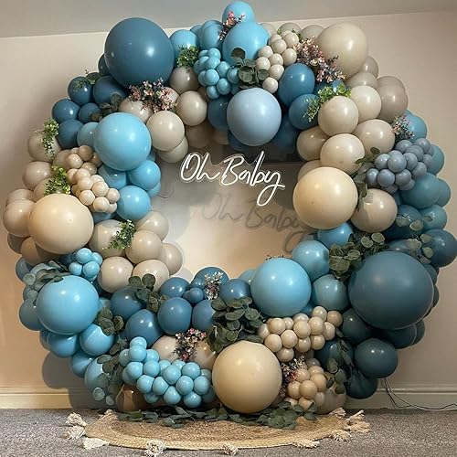 Miniatura 48 de Globos rosa y amarillos, globos retro amarillo rosado de 12 pulgadas, globo de látex naranja macarón rosa polvo para niñas, globos boho margarita