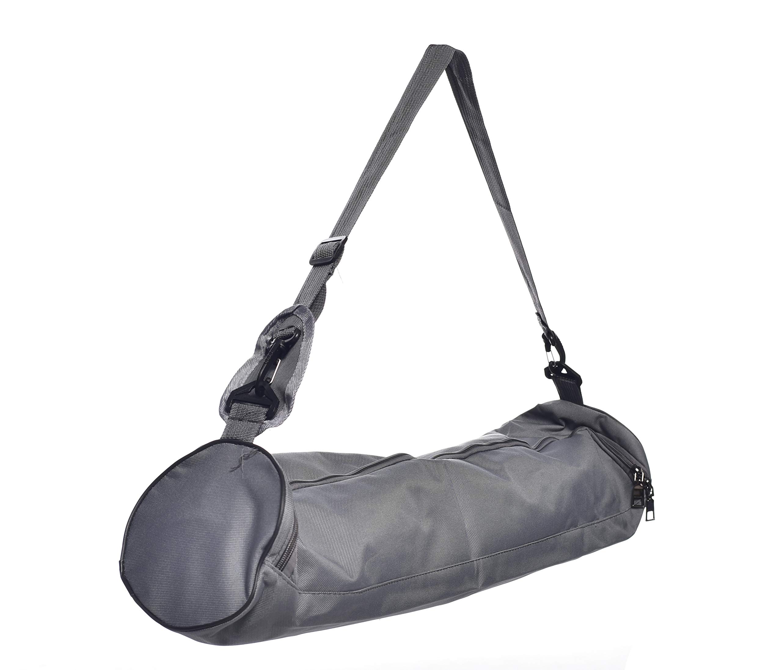 IRIS Yoga Mat Bag, Full-Zip Exercise Yoga Mat Carry Bag for Women and Men,Easy Access Zipper, Adjustable Shoulder Strap,Fits Most Mats (Grey) (B07PJ7V7S9) Amazon Price History, Amazon Price Tracker