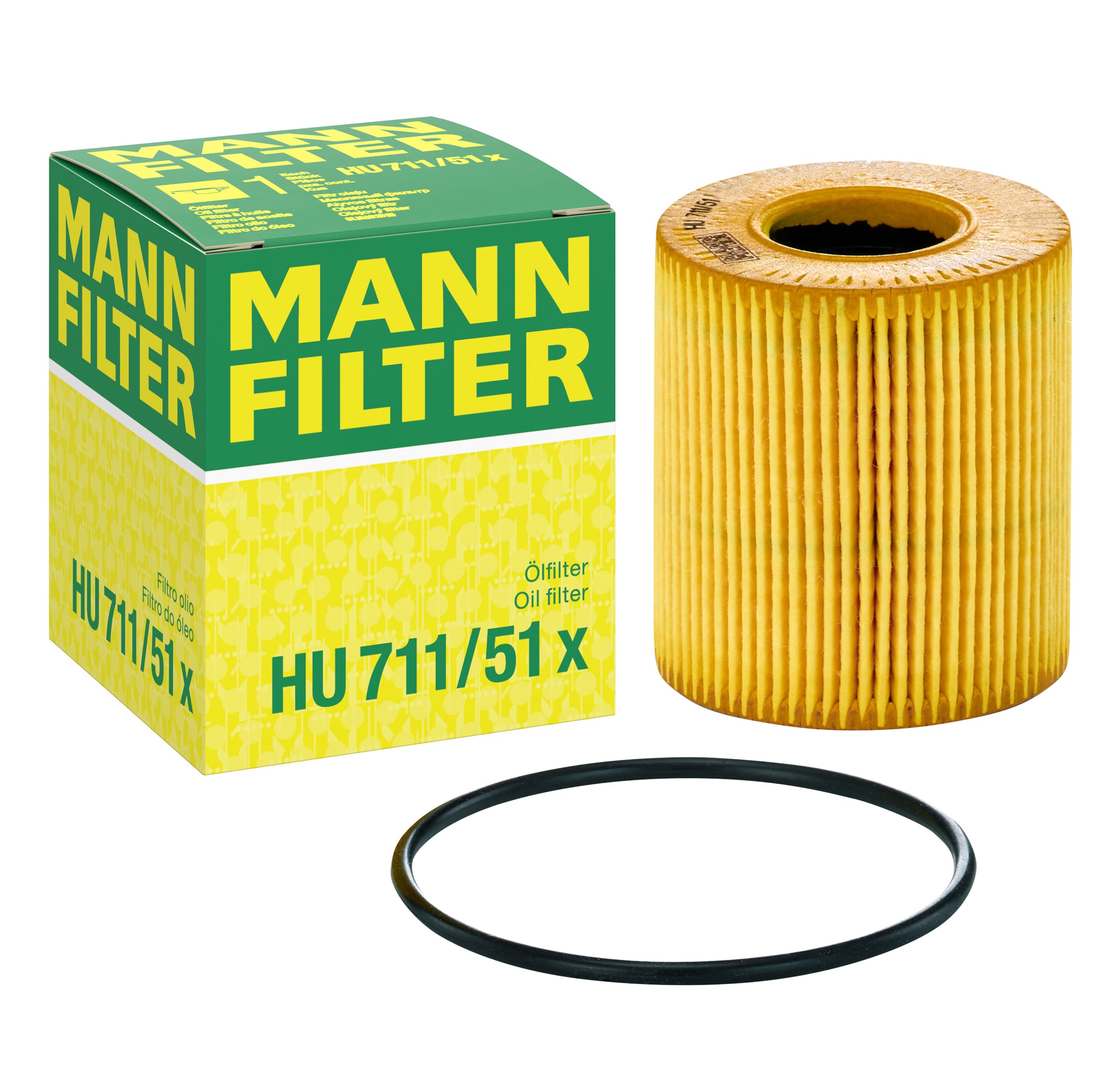 Mann Filter HU 711/51 x Oil Filter for Car