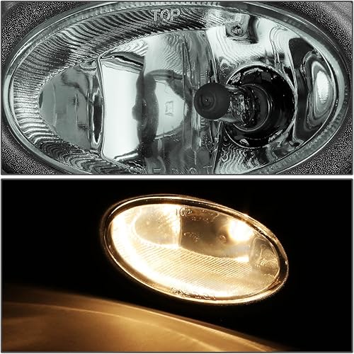 Miniatura 10 de Lámparas antiniebla de conducción de parachoques delantero compatibles con Honda Civic Coupe de 2 puertas 2006 2007 2008, lado del conductor y del