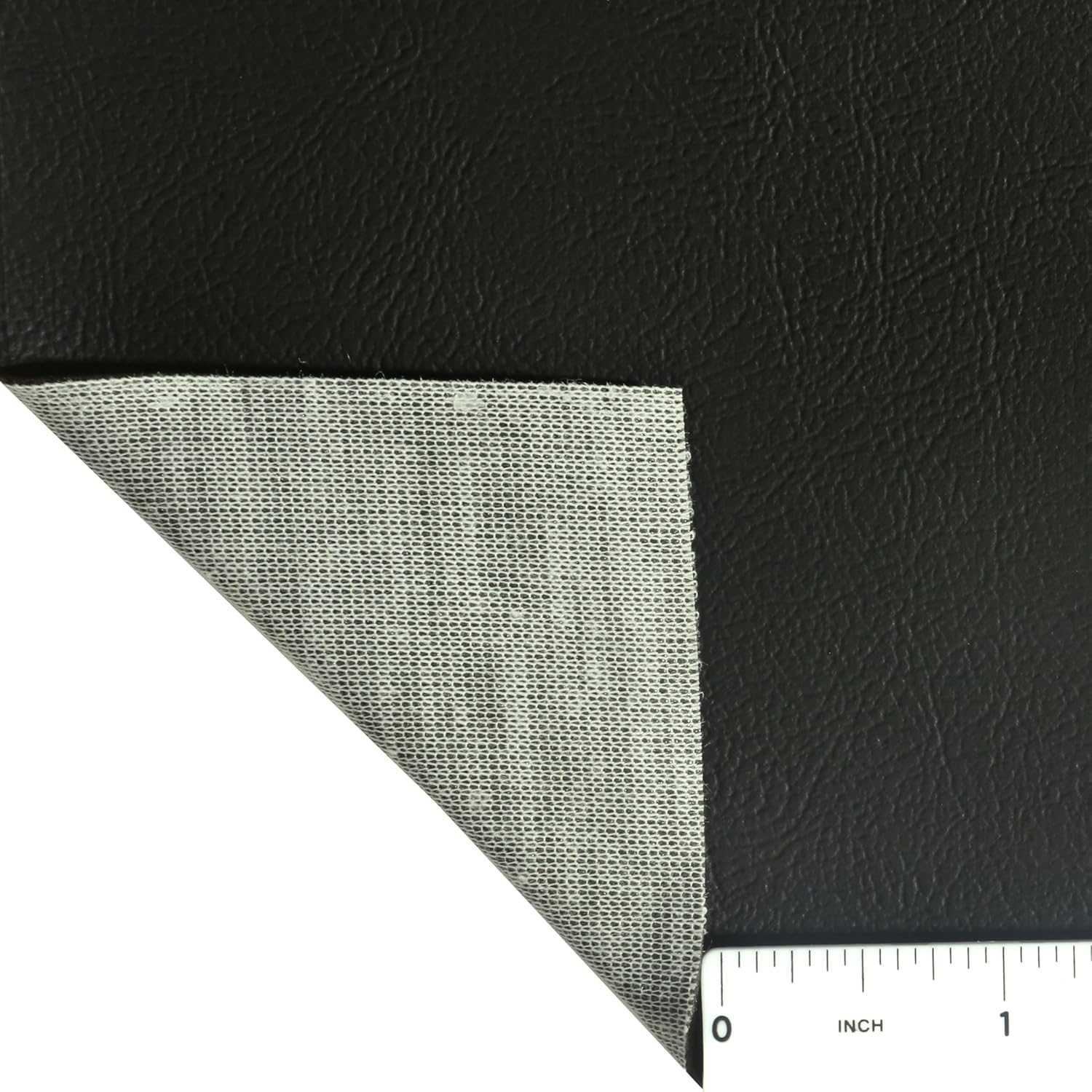 Vinyl Upholstery Fabric Midnight Black 54" Wide by 30 Yards Auto Home Commercial