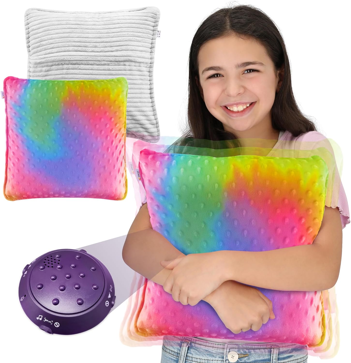 Special Supplies Vibrating Pillow Sensory Pressure Activated for Kids