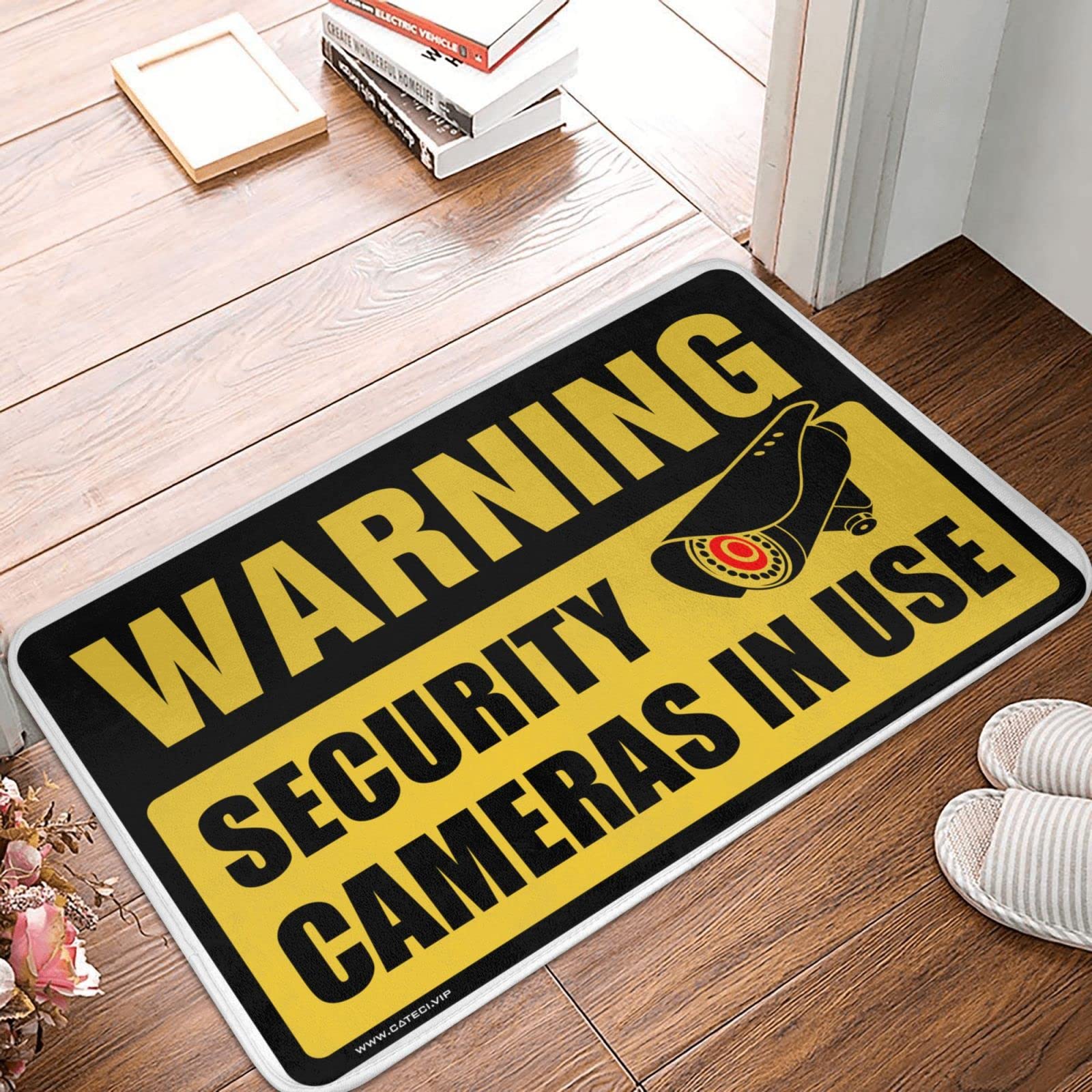 Tapis de porte d'entrée automnal COTECI pour maison accueillante