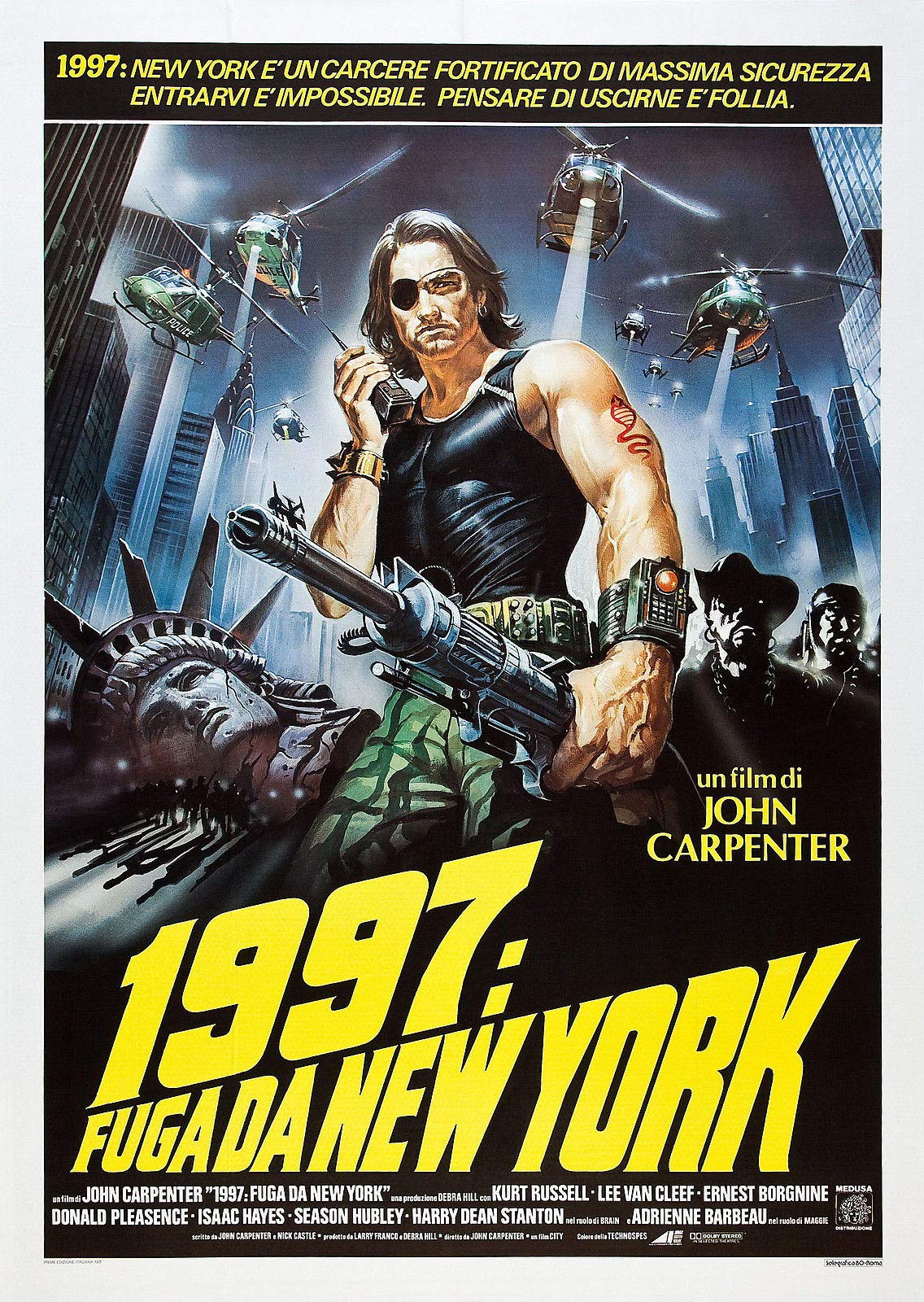 Poster Escape From New York Amazon Prime Film Blu Ray Amazon Prime
