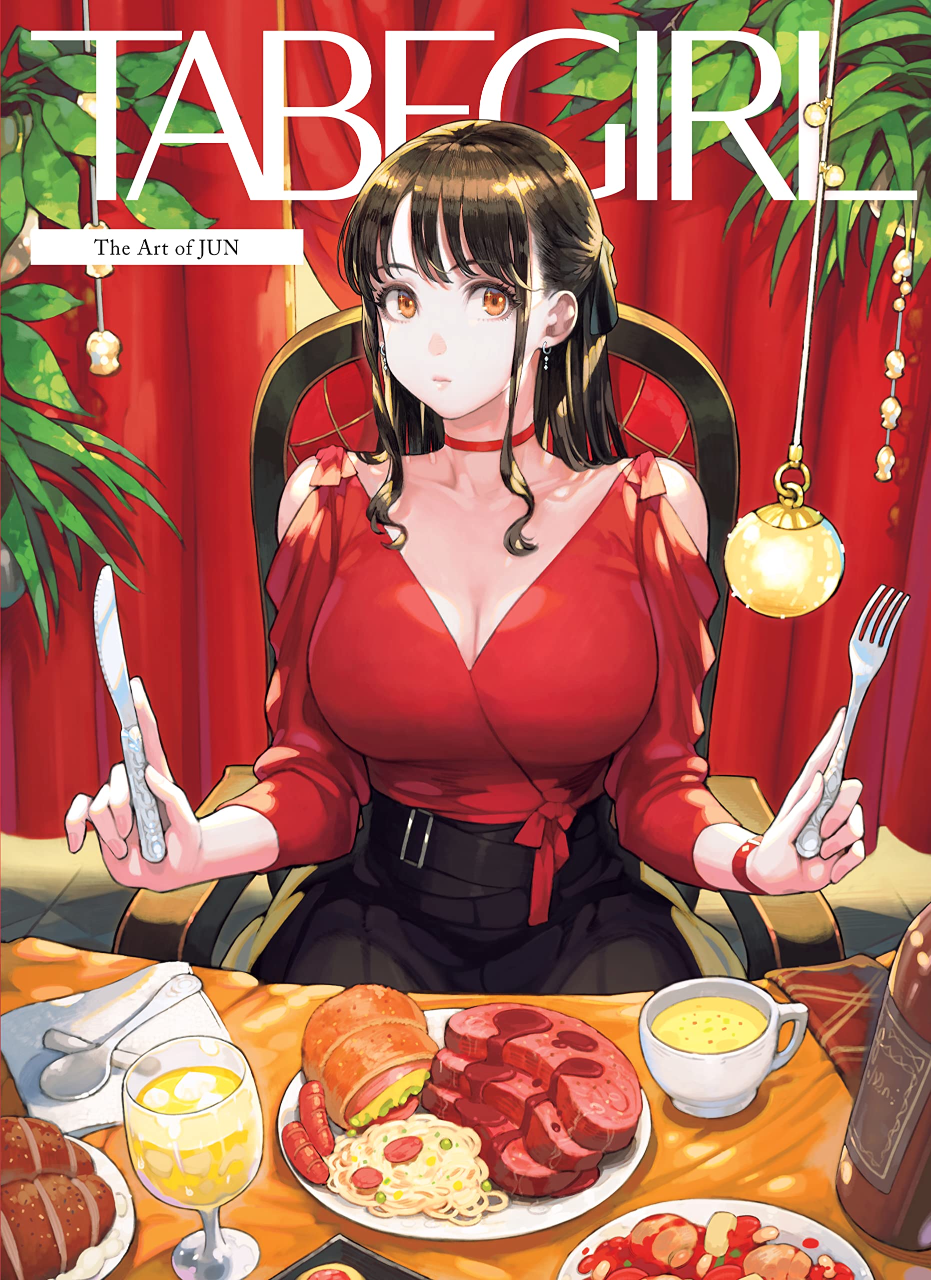 Artbook TabeGirl de JUN livre d'art idéal pour décorer votre salon