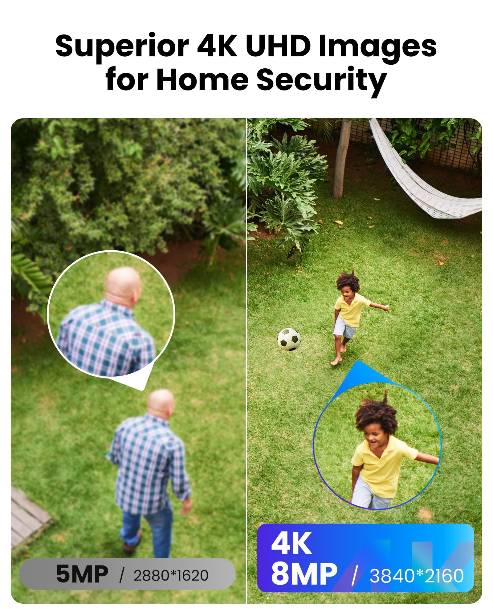 ZOSI 4K Überwachungskamera Set Aussen, 8MP PoE IP Kamera mit 8CH 2TB HDD NVR, 355°/140° Schwenkbar, KI Personen-/Fahrzeugerkennung, Auto-Tracking