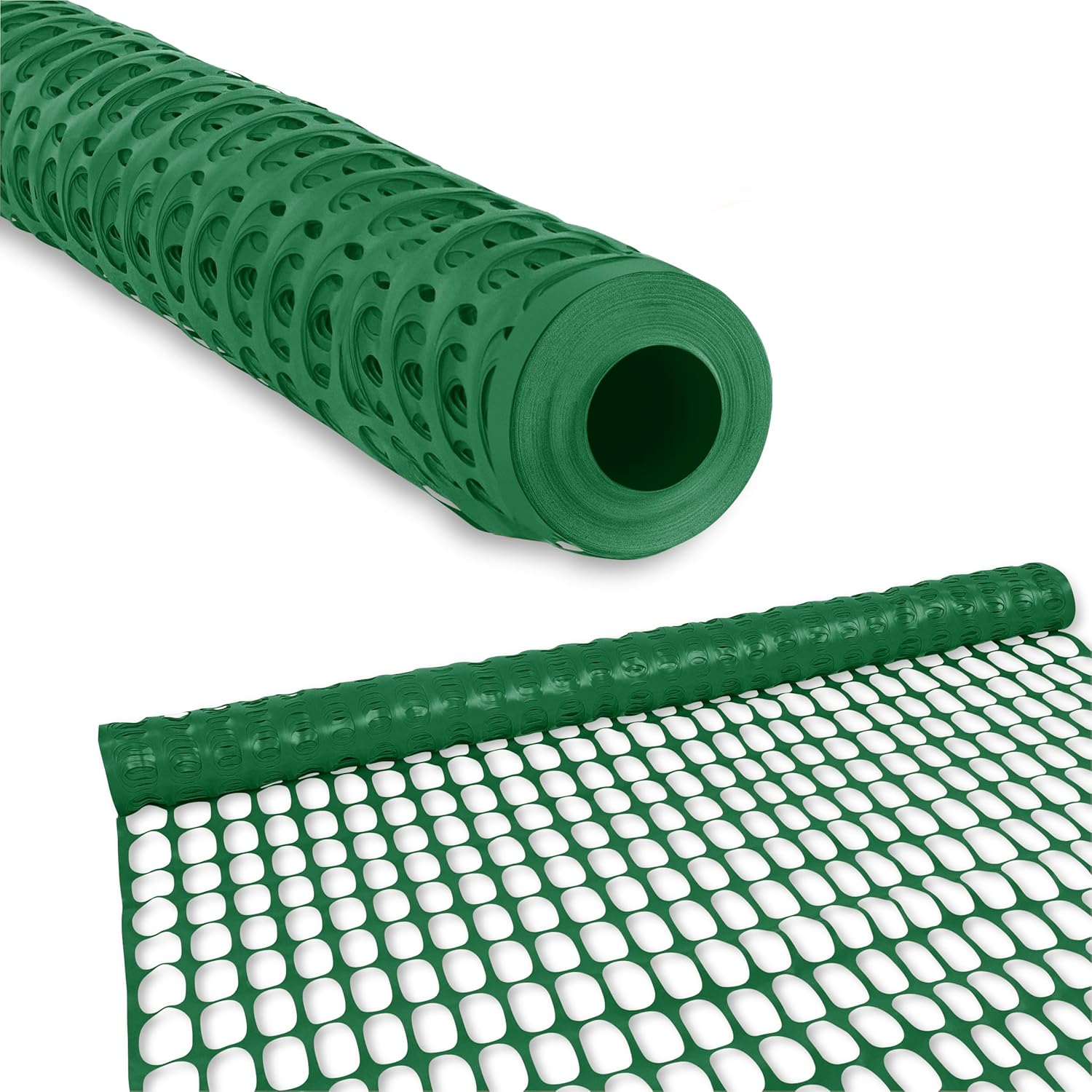 BISupply 4x200 ft Temporary Fencing for Yard Green Outdoor Plastic Construction