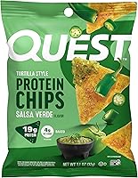 Vista 16 de Quest Nutrition - Chips de proteína estilo tortilla, Buffalo Ranch, 0.67 oz de proteína, 0.14 oz de carbohidratos netos, aperitivo de proteínas sin