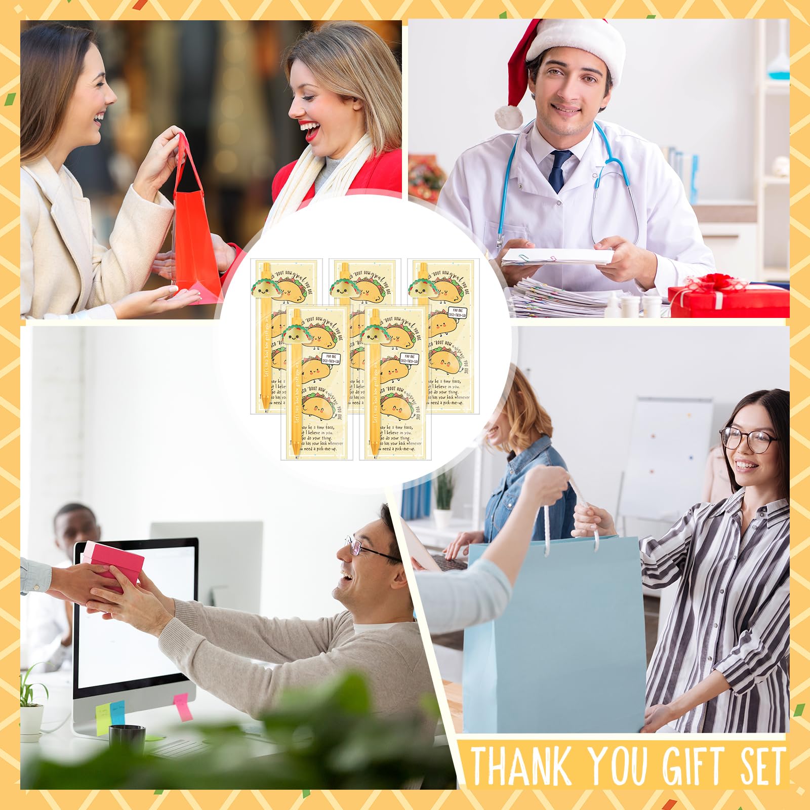 Sayglossy Juego de 20 bolígrafos de resina motivacional luminosos con marcador inspirador, regalo positivo para compañeros de trabajo, profesores, fin de año escolar, recuerdos de fiesta