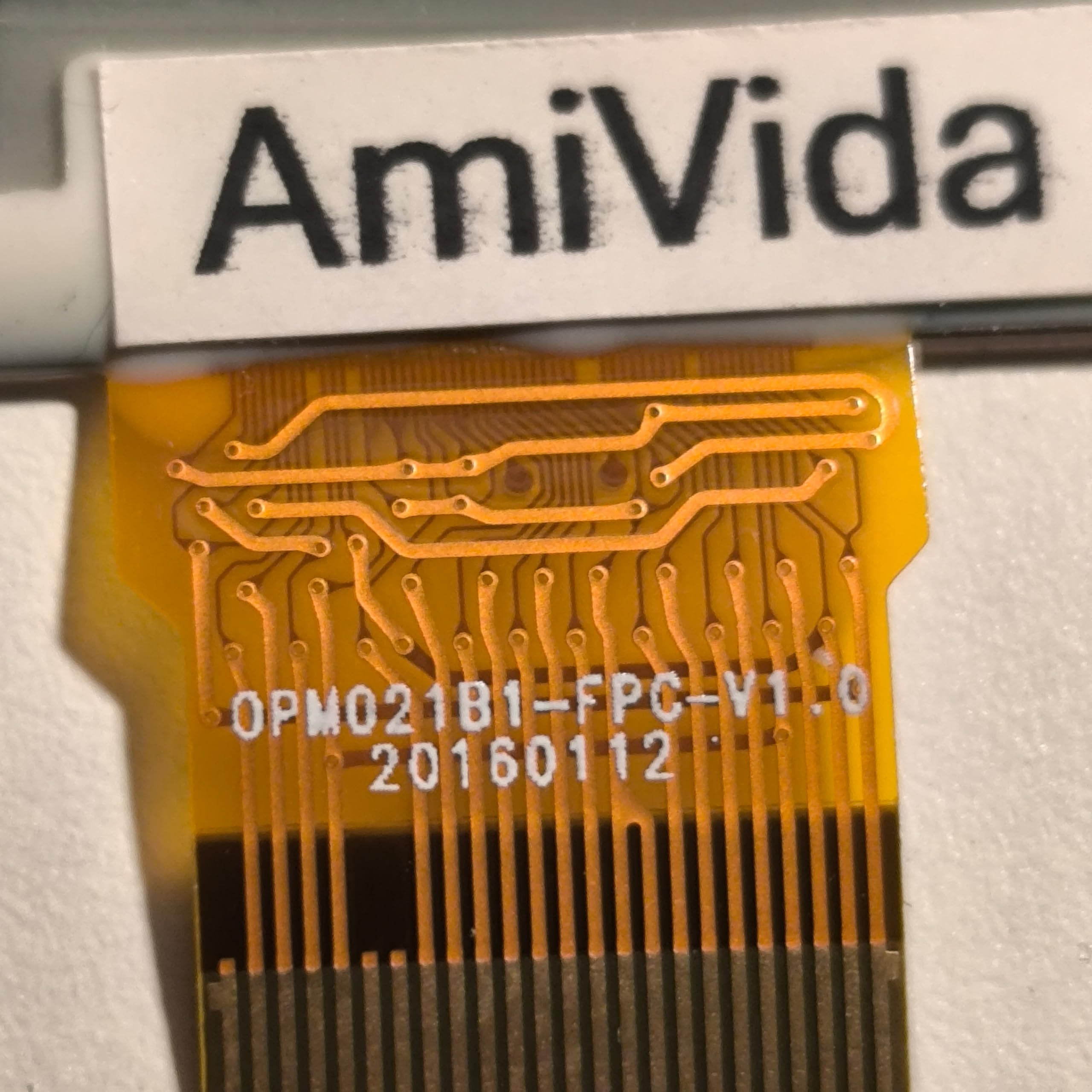AmiVida Screen for Smart WiFi Thermostat NTH01 for Repair or Replacement of Display Version OPM021B1, Black, White - Image 2
