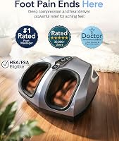 MIKO Lábmasszírozó Gép Shiatsu Nyomással, Melegítéssel és Mélymasszázshoz 2