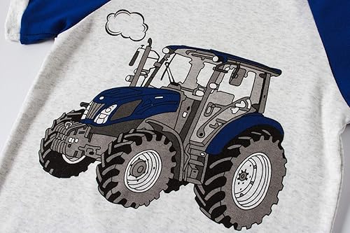 Miniatura 3 de Conjuntos de pijamas cortos de verano para niños grandes y pequeños, 100% algodón