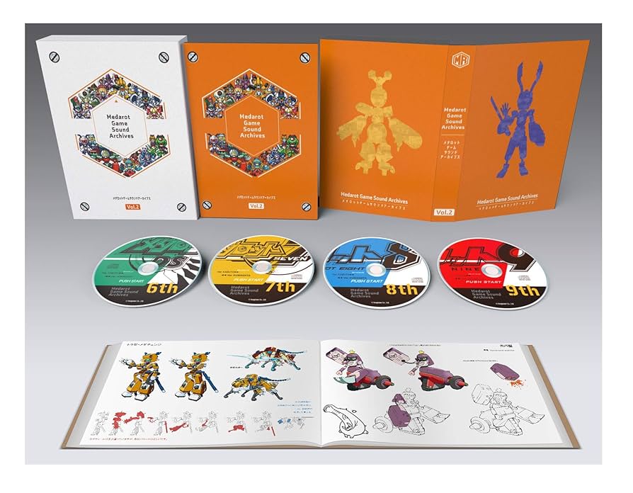 新品 メダロット ゲームサウンド アーカイブス Amazon.co.jp: メダロット ゲームサウンドアーカイブスVol.2