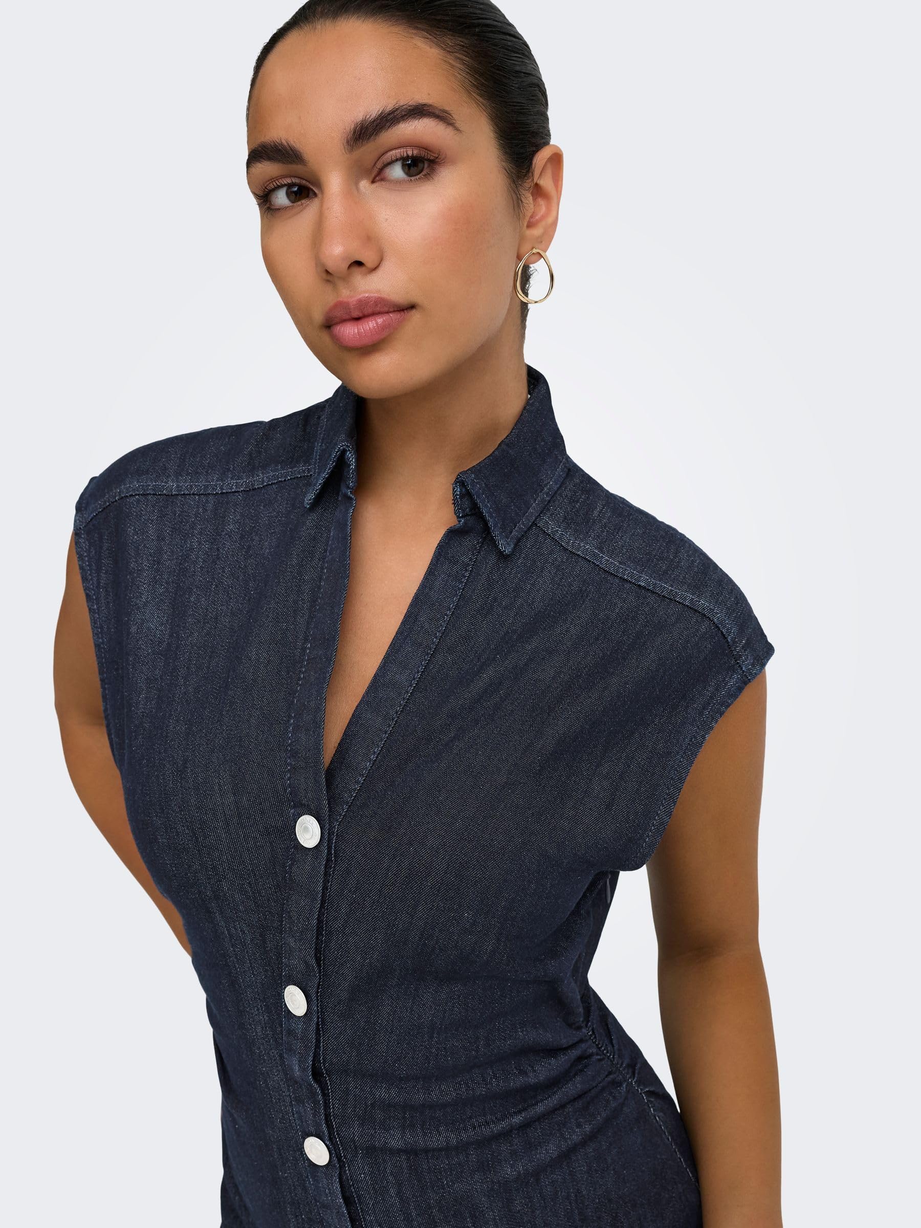 ONLY Female Jeanskleid ONLBABE Midikleid | Denim Dress
