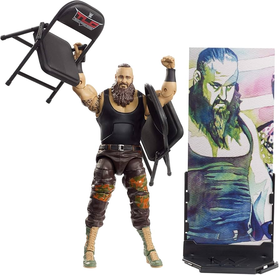 WWE Elite Collection Braun Strowmanフィギュア Amazon.com: WWE MATTEL Braun Strowman Elite Collection