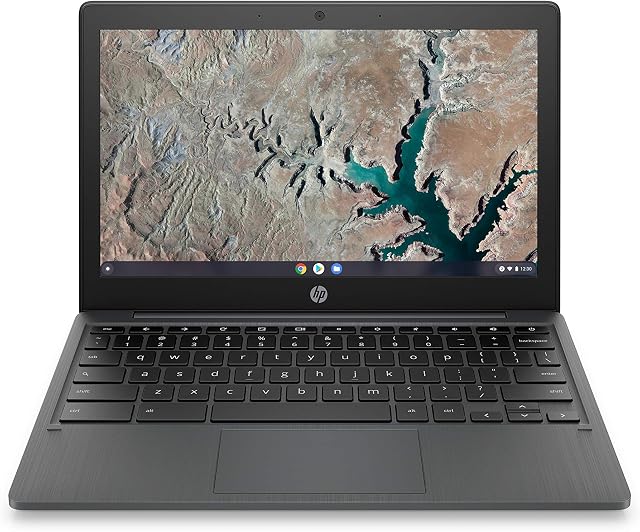 HP Chromebook 11-inch Laptop - MediaTek - MT8183 - 4 GB RAM - 32 GB eMMC Storage - 11.6-inch HD Display - with Chrome OS - (11a-na0010nr, 2020 model)