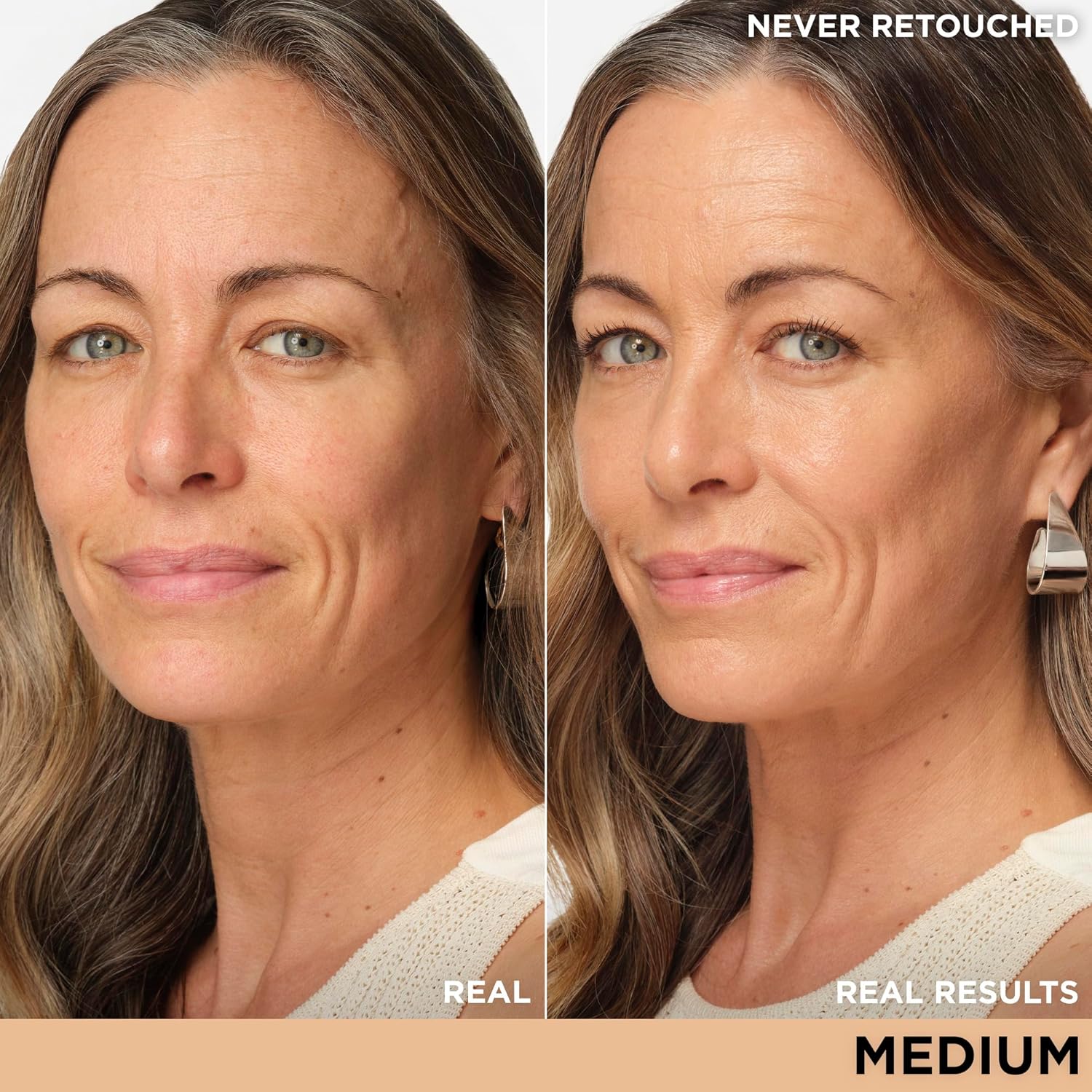 IT Cosmetics CC+ Nude Glow - Medium Coverage Foundation with SPF 40 & Brightening Glow Serum, Lightweight Skin Tint, 2% Niacinamide + Hyaluronic Acid, Up to 24H Hydration, Normal/Dry Skin - 1.08 fl oz - Image 2