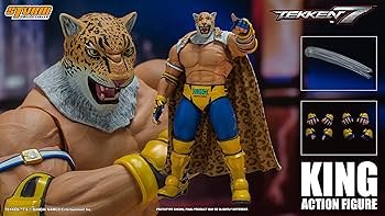 Storm toys 鉄拳　KING 1/12フィギュア Amazon.com: Storm Collectibles - Tekken 7 - King, 1/12