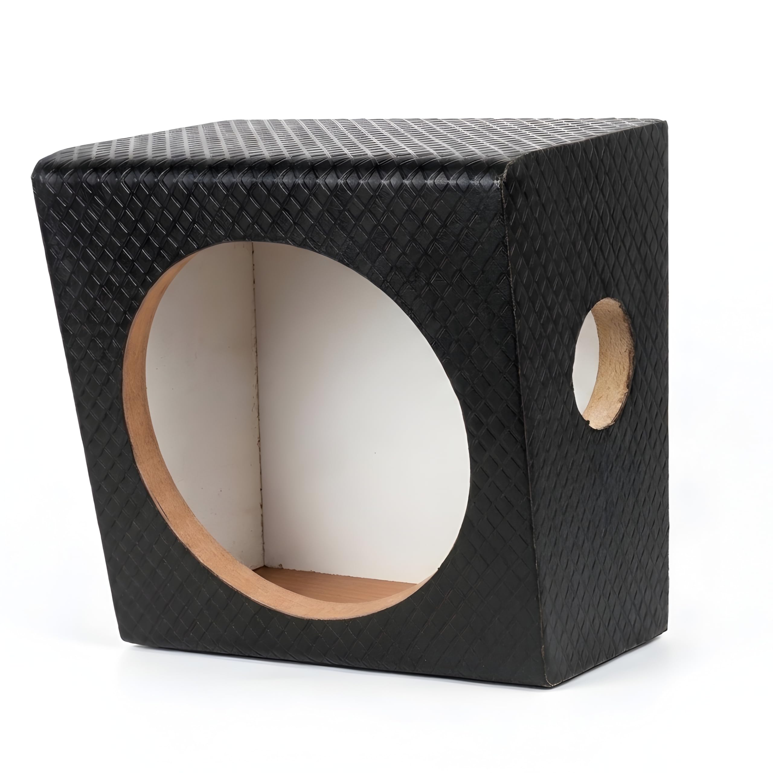Generic 8 Inch Speaker Box, Black, Wooden, 15x24x24 cm - Image 1