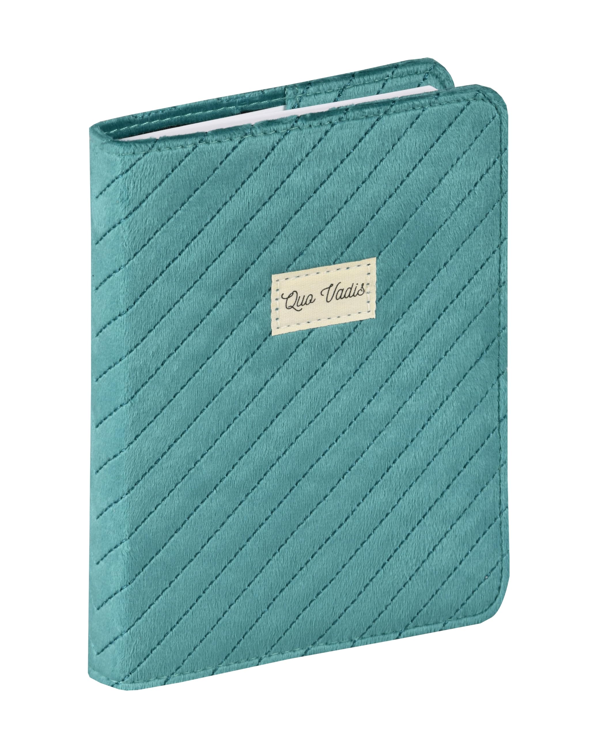 QUO VADIS - Eurotextagenda Academic Diary - 2025-2026 - Daily - Multilingual - Colette Vert - 12 Months August-July - 12 x 17 cm - White Paper