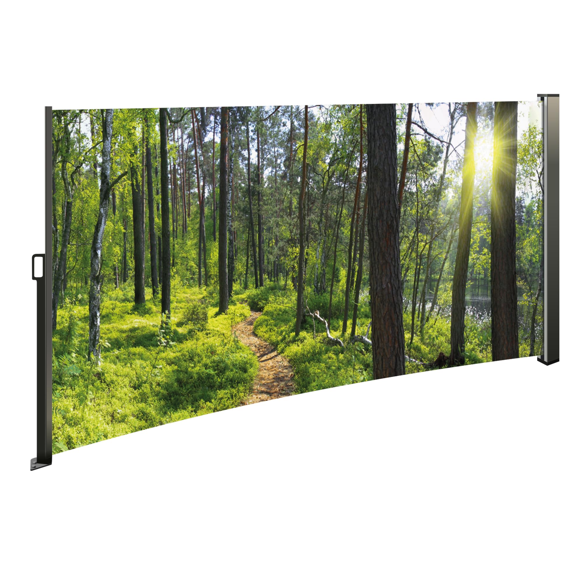 Jürgen Westerholt GmbH Seitenmarkise mit Fotodruck 160x300 cm
