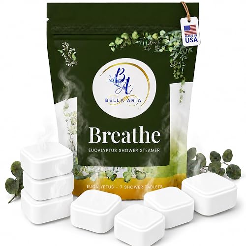 Eucalyptus Shower Steamers Aromatherapy – 7 Long Lasting Essential Oil