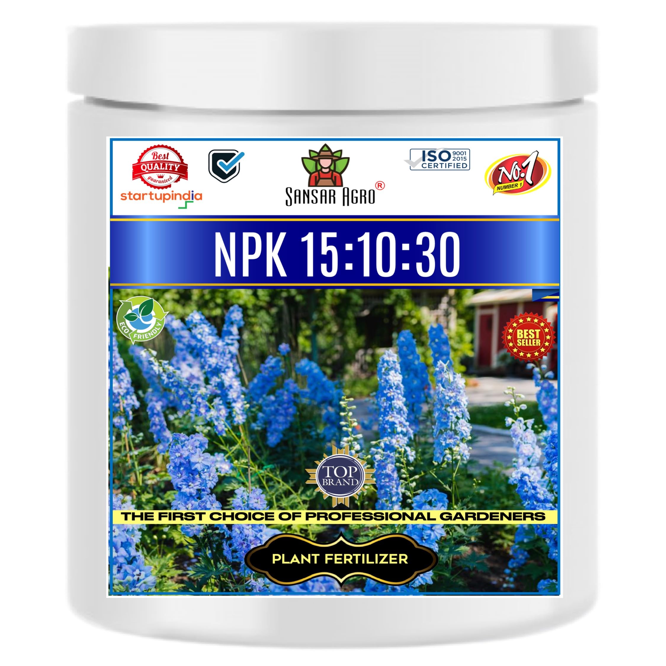 Sansar Agro® NPK 15:10:30 Fertilizer for Plants (400 gm) (B09Y91GR7D) Amazon Price History, Amazon Price Tracker