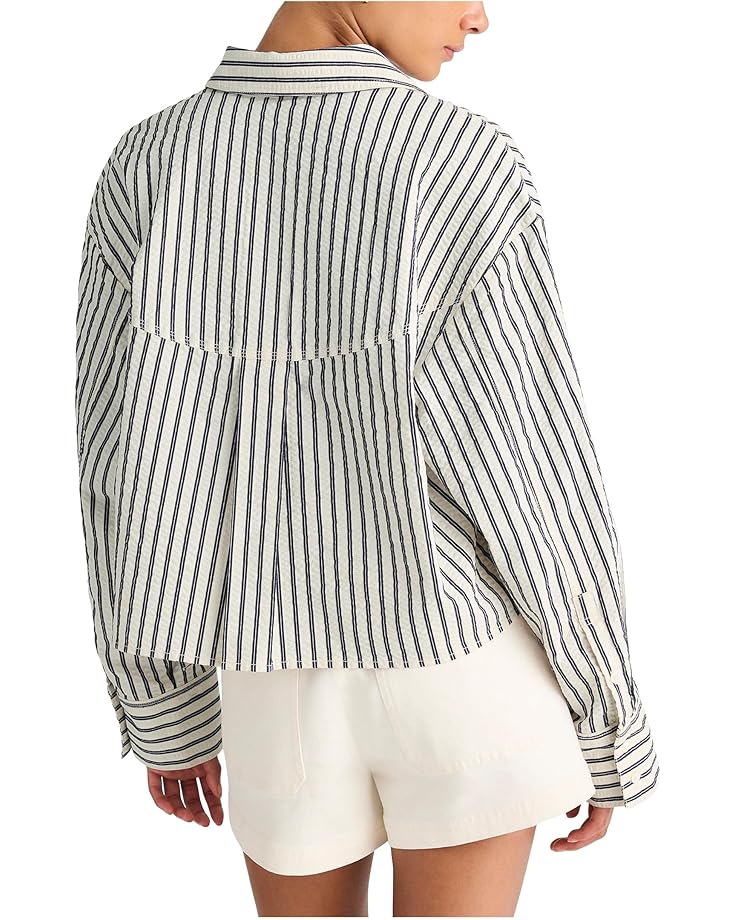 Madewell Alice Shirt Curved Yoke - Seersucker - #3 of 5