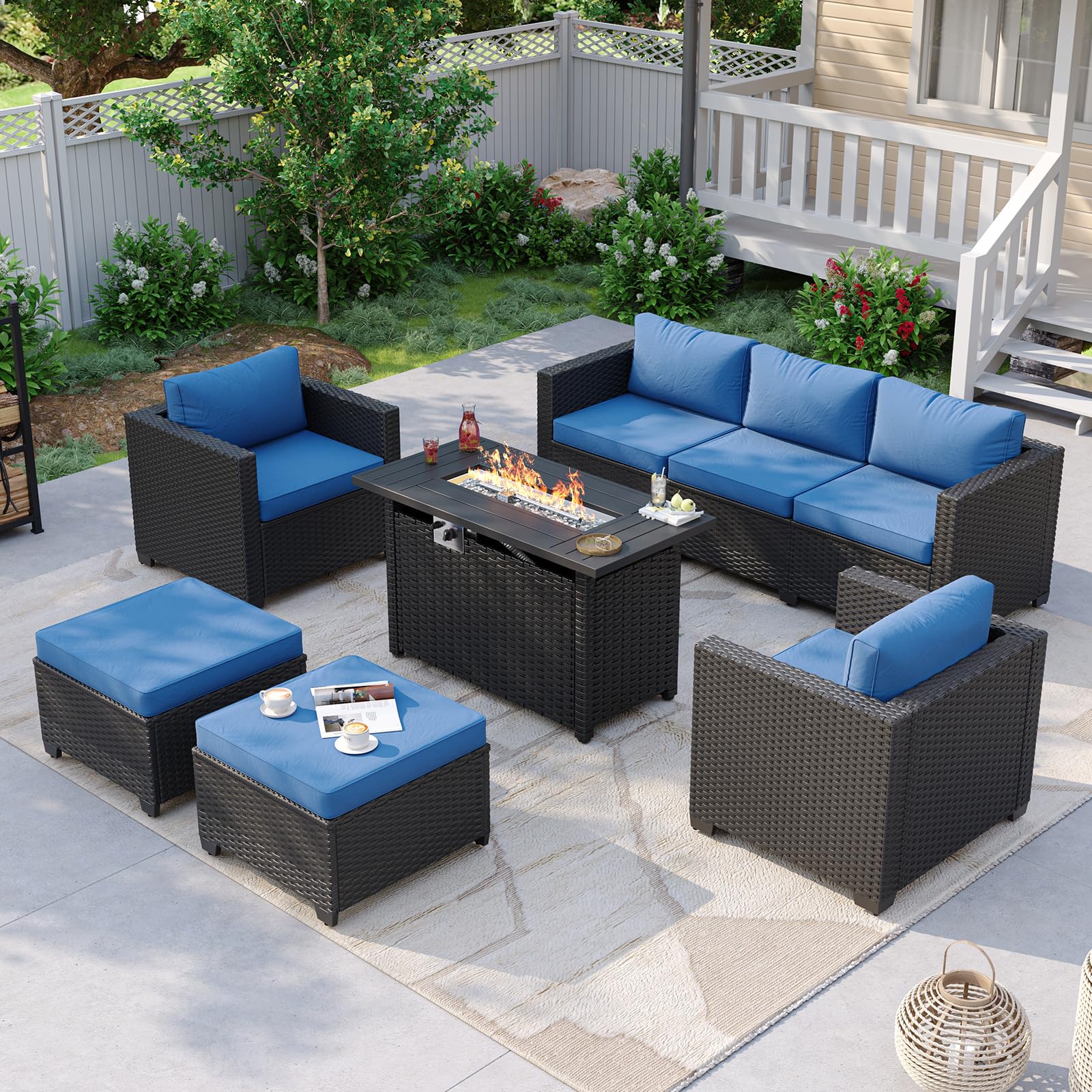 Aoxun Patio Furniture Set