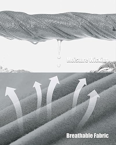 Miniatura 2 de MAGCOMSEN Camisas militares tácticas para hombre con cremallera de 14, camisa de manga larga con bolsillos