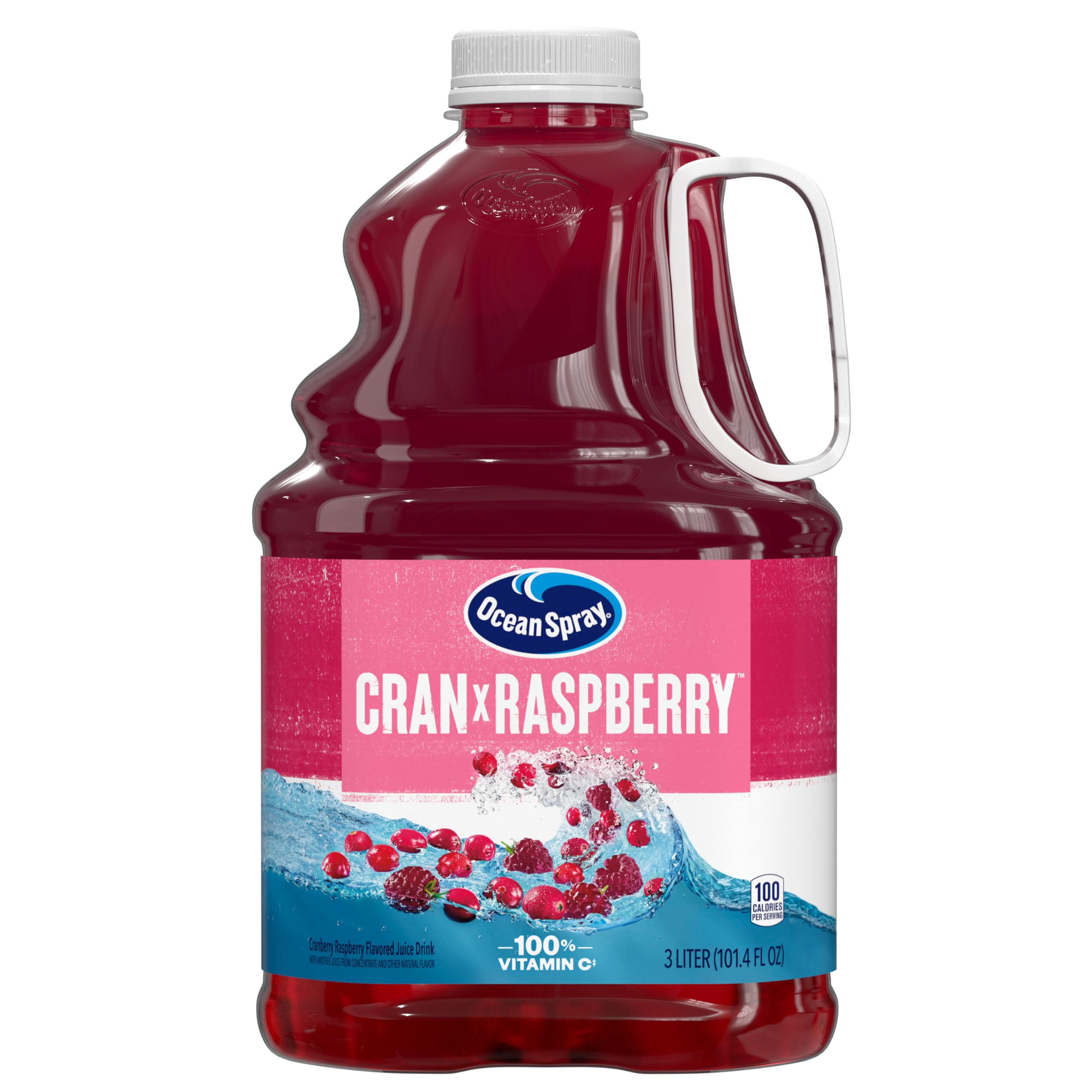Ocean Spray® Cran-Raspberry® Cranberry Raspberry Juice Drink, 101.4 Fl Oz Bottle