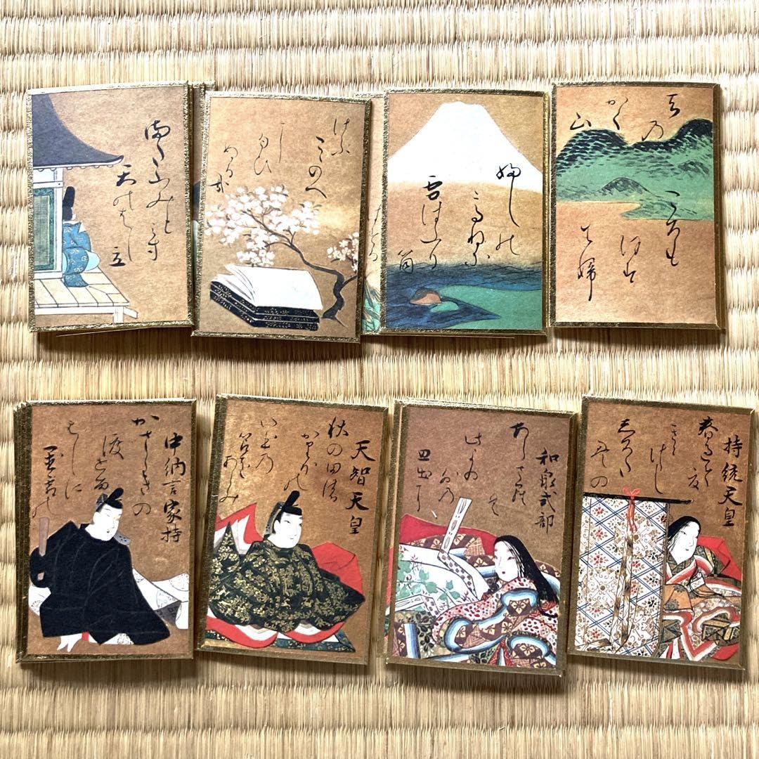 光琳かるた 解説書付き Amazon | !紫式部、清少納言 桐箱入 光琳かるた 百人一首 解説書付き