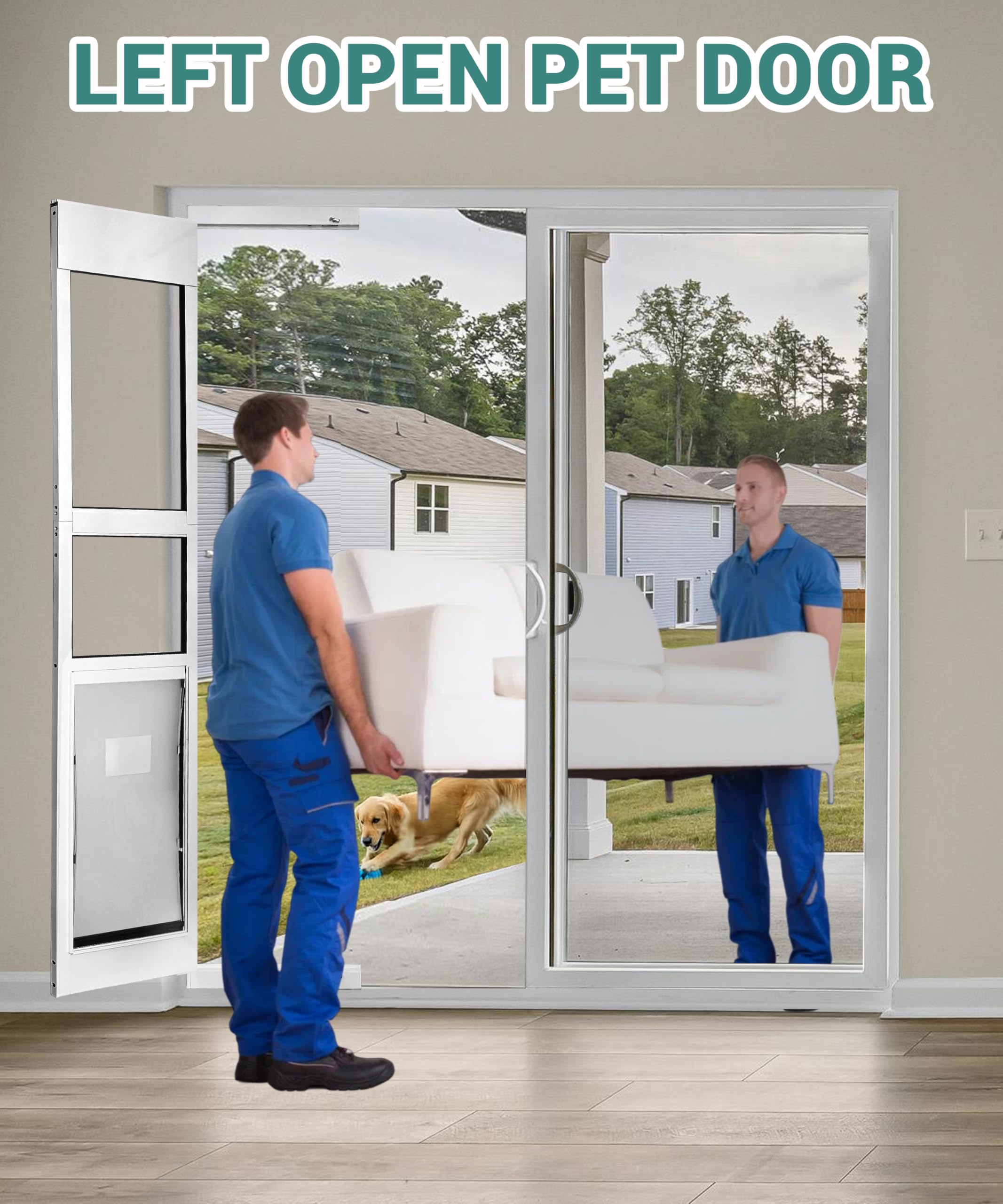 Doors With Dog Large Dog Doggy Door For Patio Door High Tech Pet